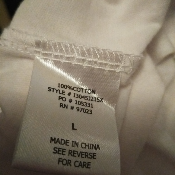 ***SOLD***LEAVE ME ALONE METALLIC Tee - Picture 8 of 8